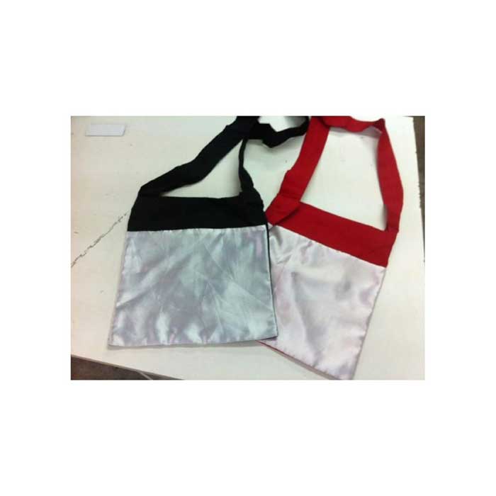 Borsa Tracolla in Cotone con spazio per sublimazione