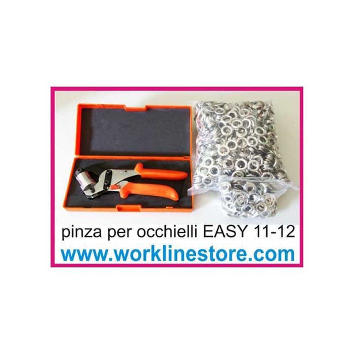 Occhiellatrice per Banner professionale easy 12 + 500 occhielli usata