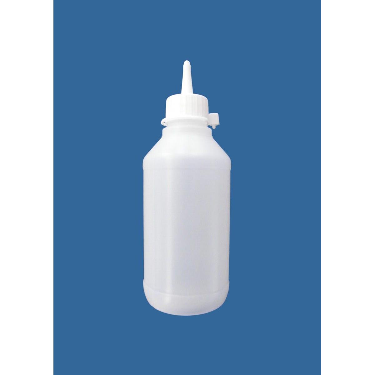 Flacone in plastica per inchiostri DA 250ML con tappo dosatore Flacone in plastica per inchiostri DA 250ML con tappo dosatore