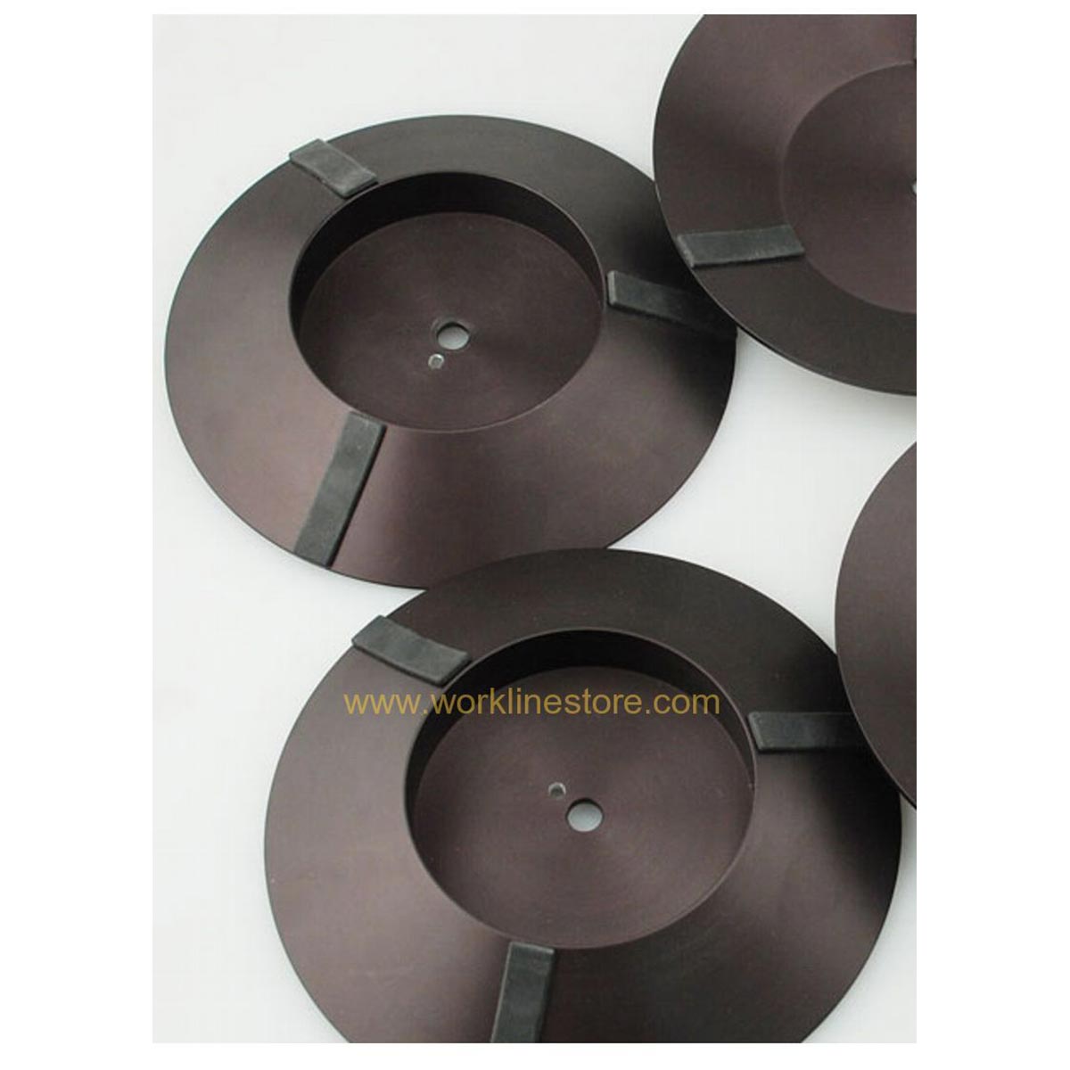 Set di calotte per rotary a 3 griffe Set di calotte per rotary a 3 griffe
