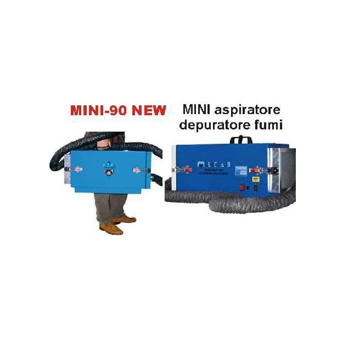ASPIRATORE PER FUMI LASER PORTATILE MINI 90 solo uso fiere ed occasionali ASPIRATORE PER FUMI LASER PORTATILE MINI 90 solo uso fiere ed occasionali